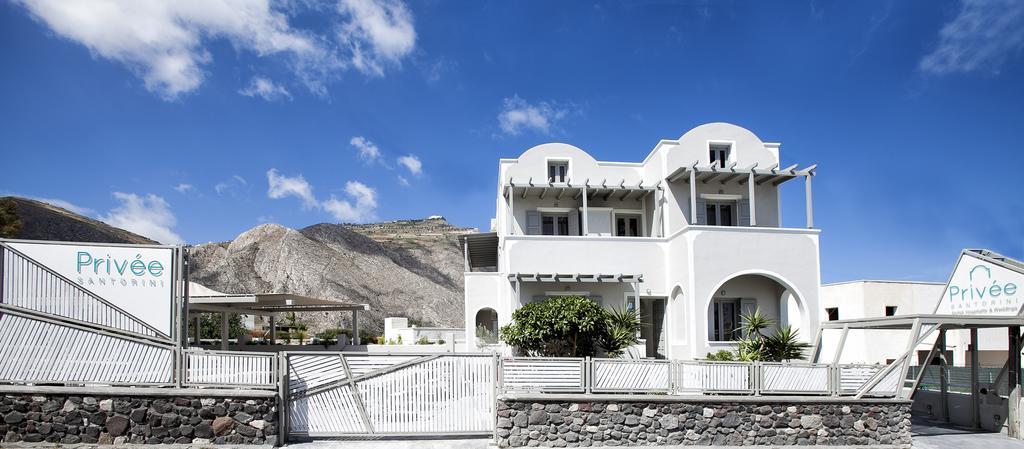 Privee Santorini Hotel เปริสซา ภายนอก รูปภาพ