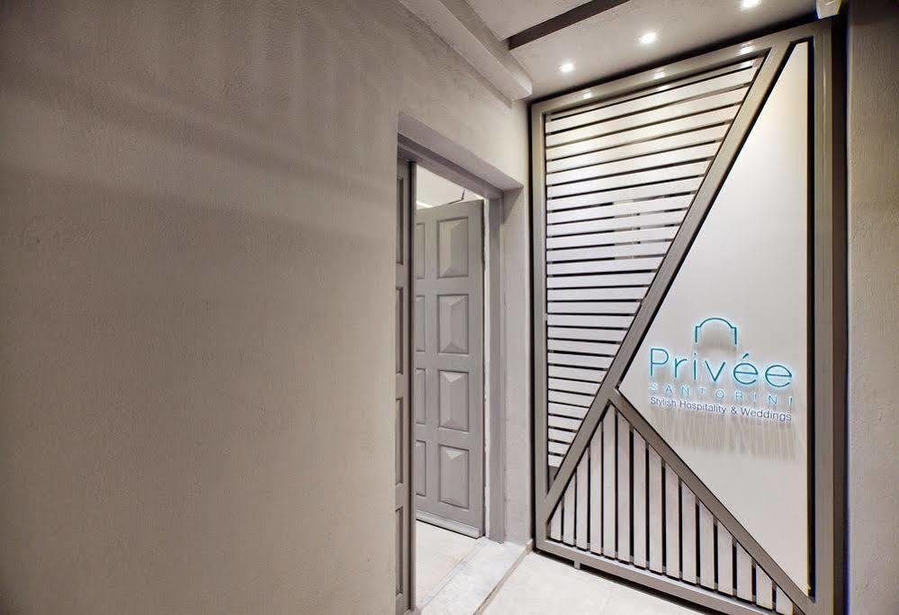 Privee Santorini Hotel เปริสซา ภายนอก รูปภาพ