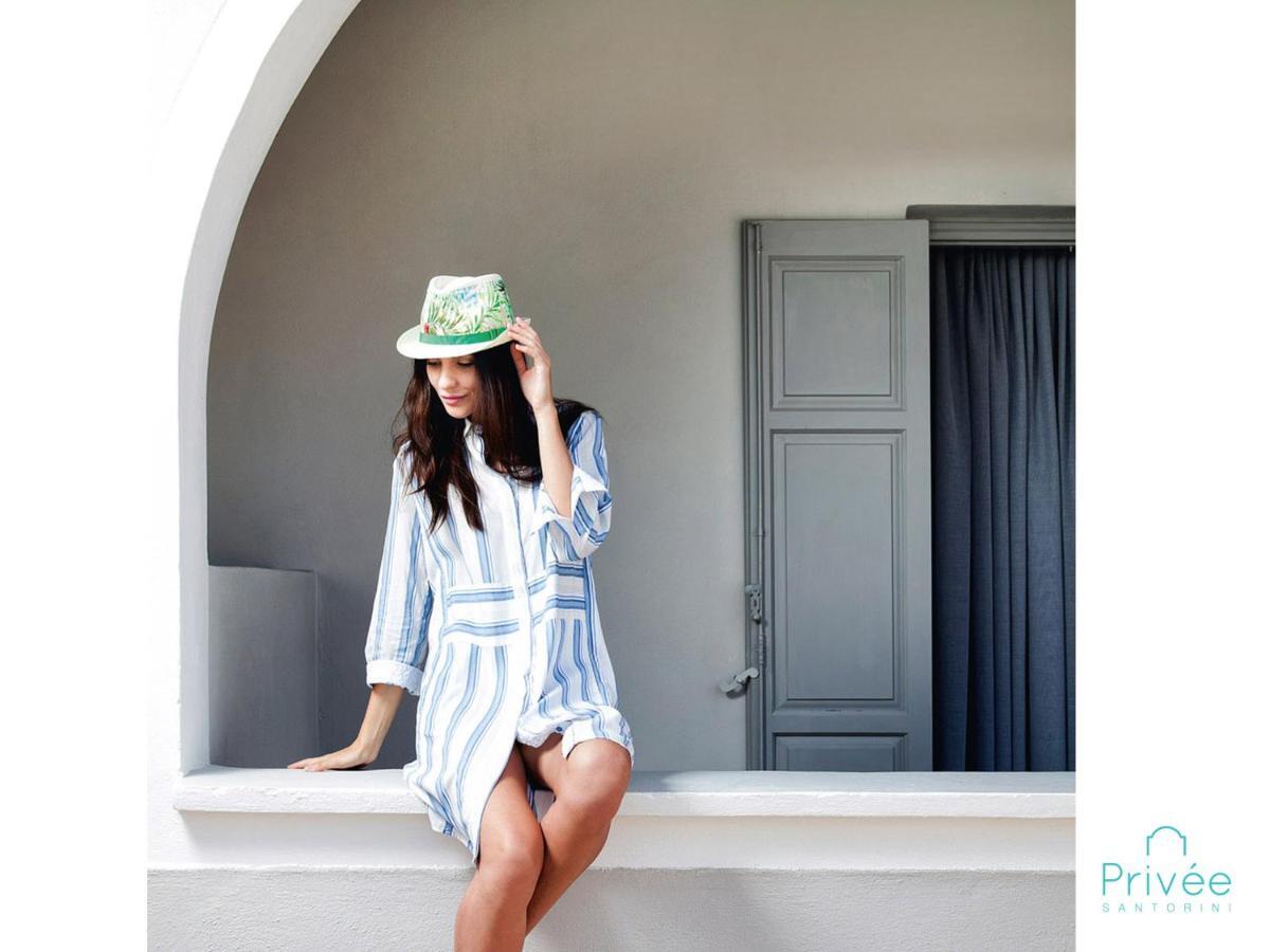 Privee Santorini Hotel เปริสซา ภายนอก รูปภาพ
